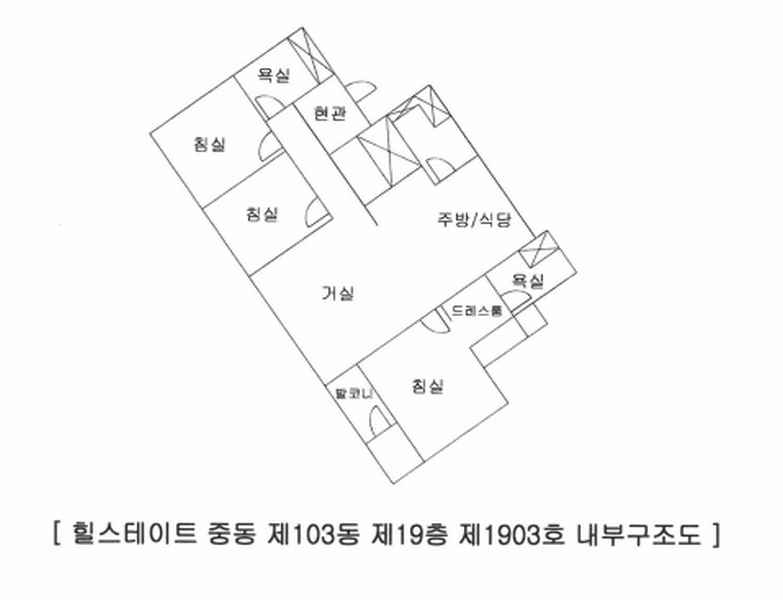 2025타경34367 경기도 부천시 원미구 길주로 234, 힐스테이트중동 103동 19층 1903호 아파트[공급36평형] 경매 이미지