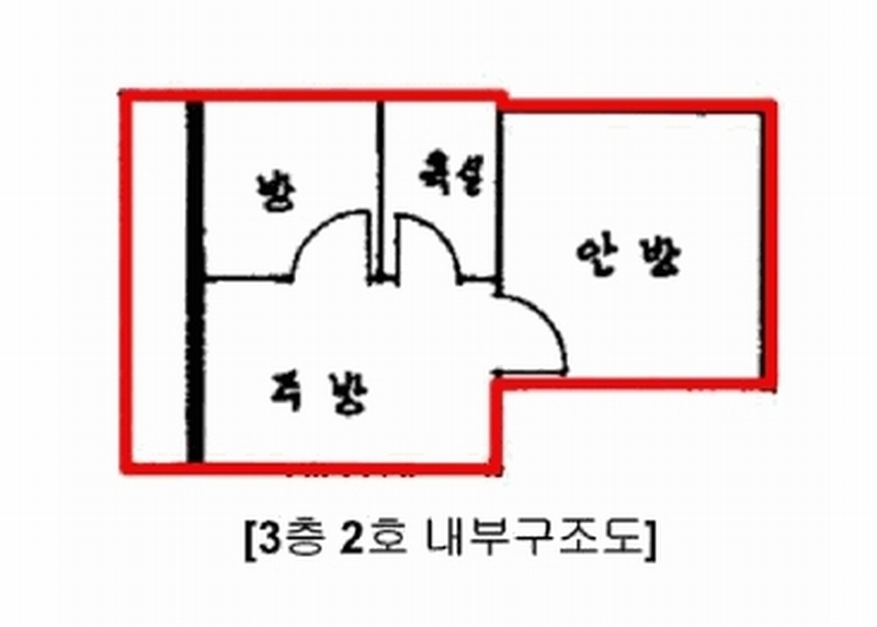 2025타경51071 서울특별시 은평구 갈현로2가길 4-2, 유풍빌라 B동 3층 2호 다세대(빌라)[공급10평형] 경매 이미지