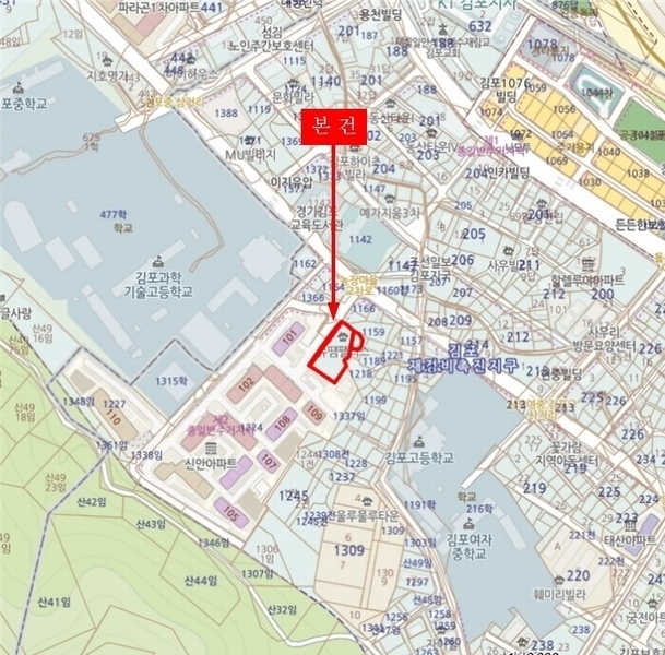 2024타경50610 경기도 김포시 봉화로 59-7, 쥬땜팰리스 비동 4층 402호 다세대(빌라)[공급23평형] 경매 이미지
