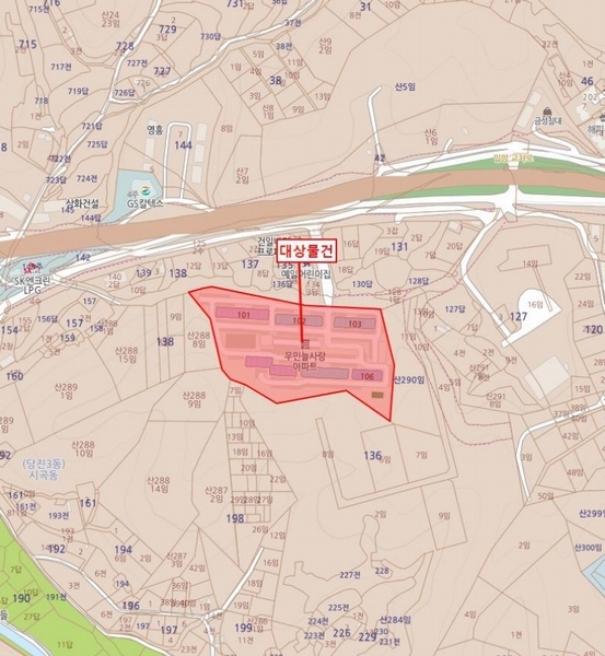 2025타경51125 충청남도 당진시 서해로 6216, 우민늘사랑아파트 104동 4층 403호 아파트[공급21평형] 경매 이미지
