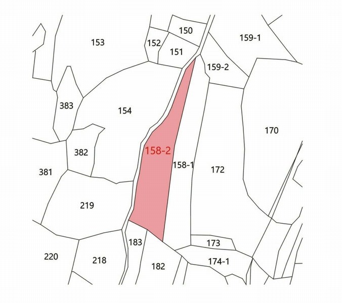 2025타경452 경상북도 경주시 양남면 석촌리 158-2 농지 경매 이미지
