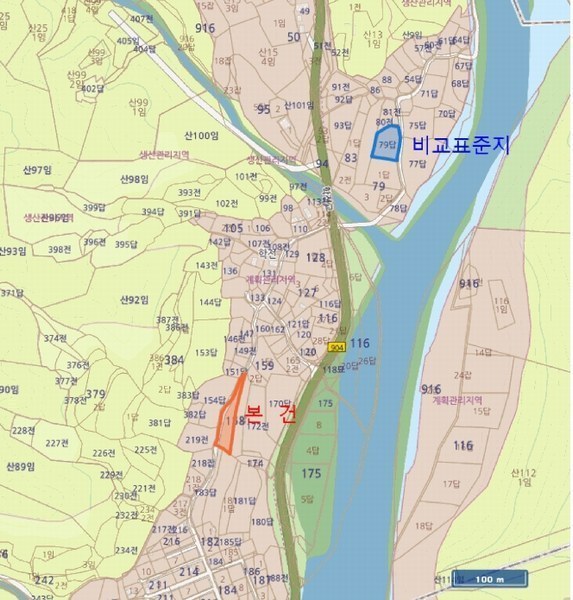 2025타경452 경상북도 경주시 양남면 석촌리 158-2 농지 경매 이미지