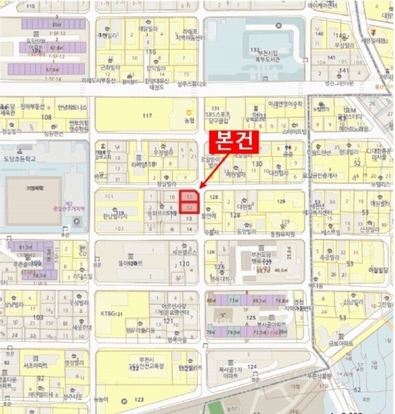 2025타경1417 경기도 부천시 원미구 삼작로292번길 24, 디에이치팰리스 6층 601호 다세대(빌라)[공급16평형] 경매 이미지