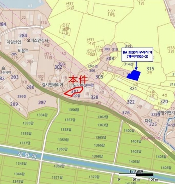 2025타경30712 경기도 김포시 월곶면 개곡리 301-1 공장 경매 이미지