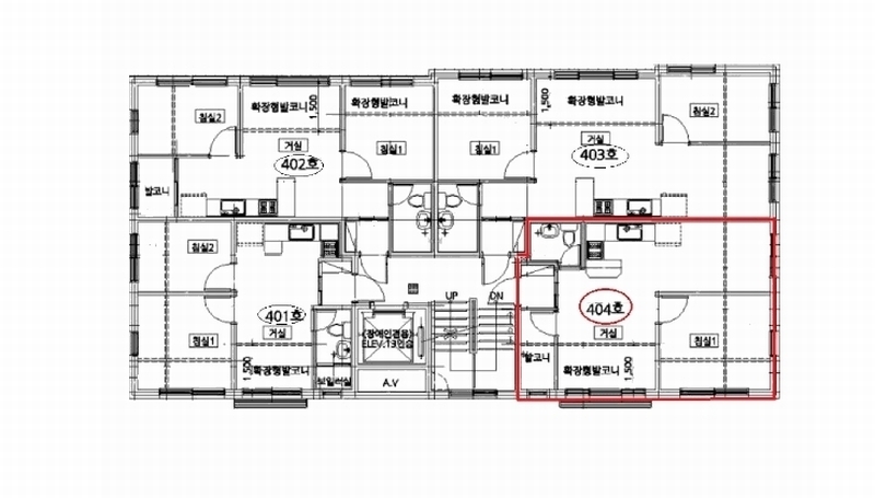 2025타경51160 서울특별시 은평구 은평터널로 169-4, 파크원빌 4층 404호 다세대(빌라)[공급9평형] 경매 이미지
