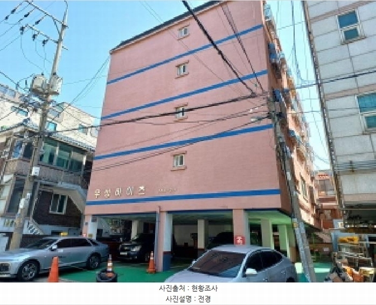 2025타경33281 경기도 부천시 원미구 중동로147번길 41-4, 우성하이츠 5층 502호 다세대(빌라)[공급24평형] 경매 이미지