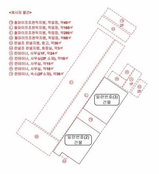 2025타경33362 경기도 김포시 대곶면 대명리 23 공장 경매 이미지