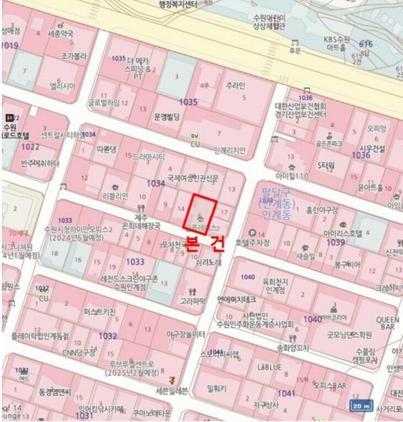 2023타경13588 경기도 수원시 팔달구 인계로108번길 27-23, 구분건물 7층 703호 다세대(빌라)[공급18평형] 경매 이미지