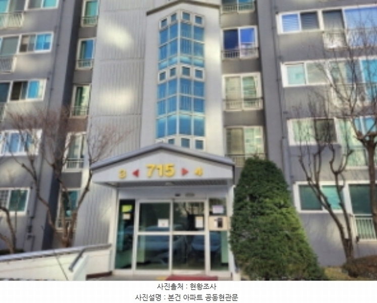 2023타경88858 경기도 수원시 장안구 만석로 29, 비단마을현대성우,우방아파트 715동 6층 604호 아파트[공급49평형] 경매 이미지