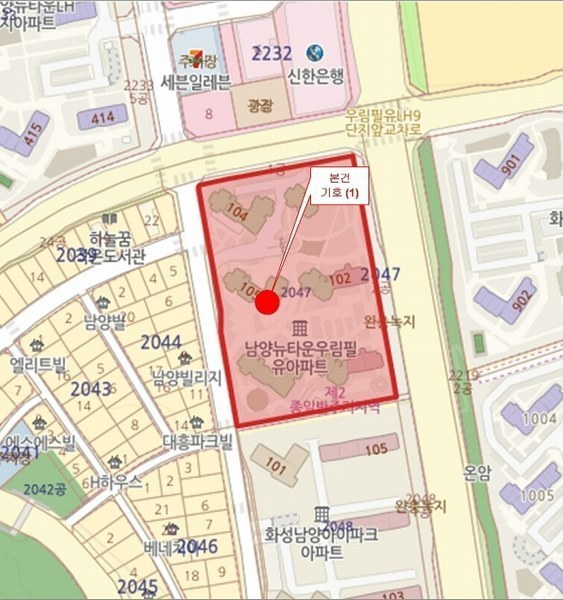 2024타경61812 경기도 화성시 남양읍 역골동로 94, 남양우림필유아파트 105동 15층 1502호 아파트[공급39평형] 경매 이미지