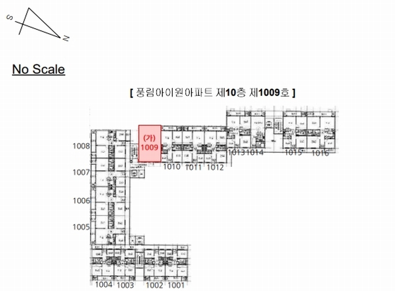 2024타경72829 경기도 수원시 팔달구 매산로104번길 10, 풍림아이원아파트 10층 1009호 아파트[공급26평형] 경매 이미지