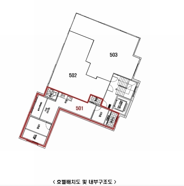 2024타경89612 경기도 수원시 권선구 세권로35번길 40-1, 더세류빌 5층 501호 다세대(빌라)[공급12평형] 경매 이미지
