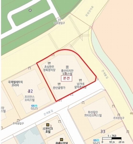 2024타경92083 경기도 화성시 석우동 32-3 오피스텔[계약16평형] 경매 이미지