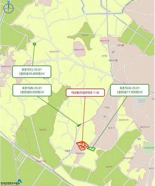 2025타경51227 충청남도 서산시 고북면 봉생리 570-11 창고 경매 이미지