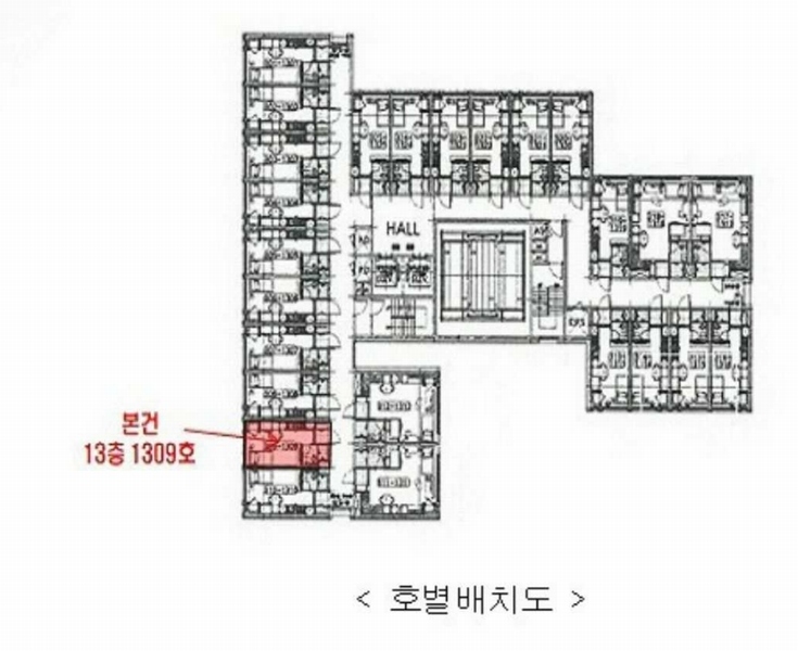 2023타경78257 경기도 수원시 팔달구 갓매산로76번길 10, 루체스타 1동 13층 1309호 아파트 경매 이미지