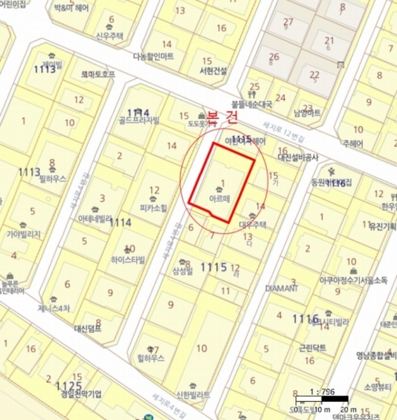 2024타경152 경기도 수원시 권선구 세지로4번길 25-16, 아르떼 5층 504호 다세대(빌라)[공급10평형] 경매 이미지