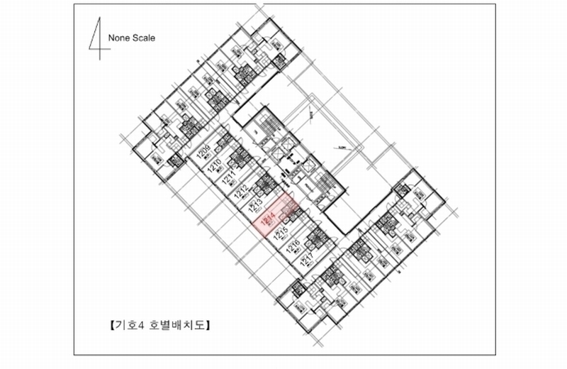 2024타경11992 경기도 수원시 영통구 광교로 116, 광교코아루에스 12층 1214호 오피스텔[계약16평형] 경매 이미지