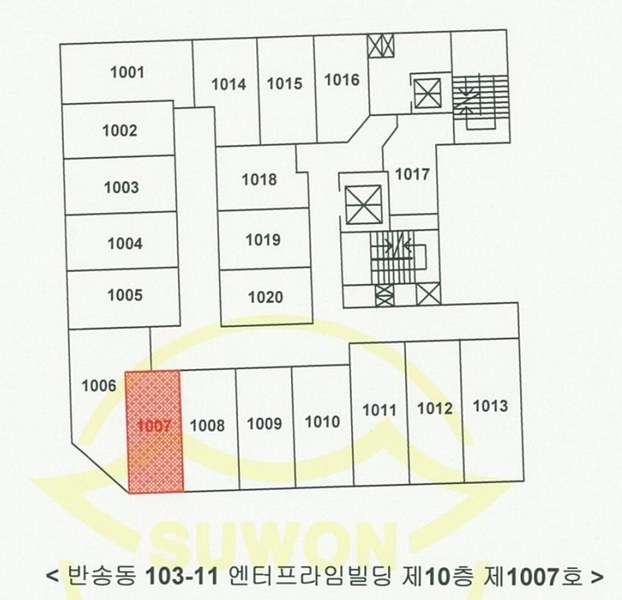 2024타경84167 경기도 화성시 동탄중심상가1길 40, 엔터프라임빌딩 10층 1007호 다세대(빌라) 경매 이미지