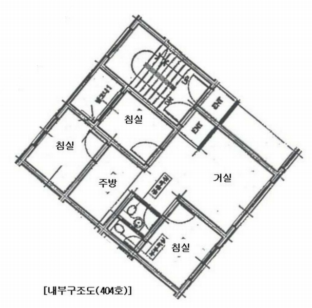 2024타경88060 경기도 용인시 처인구 삼가로 27-13, 대림주택 가동 4층 404호 다세대(빌라)[공급15평형] 경매 이미지