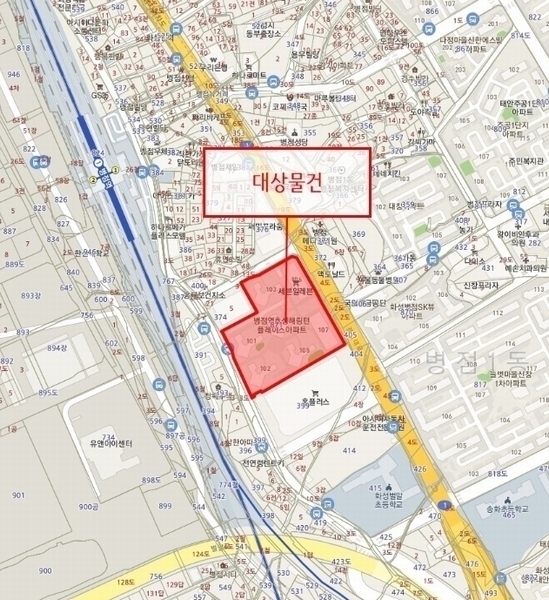 2024타경99336 경기도 화성시 떡전골로 60경기도 화성시 떡전○○○○, 병점역효성해링턴플레이스 101동 4층 405호병점역효○○ 오피스텔[계약28평형] 경매 이미지
