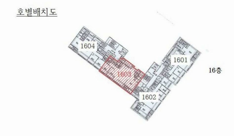 2025타경879 경기도 하남시 감일백제로 20, 포웰시티푸르지오라포레 307동 16층 1603호 아파트[공급35평형] 경매 이미지