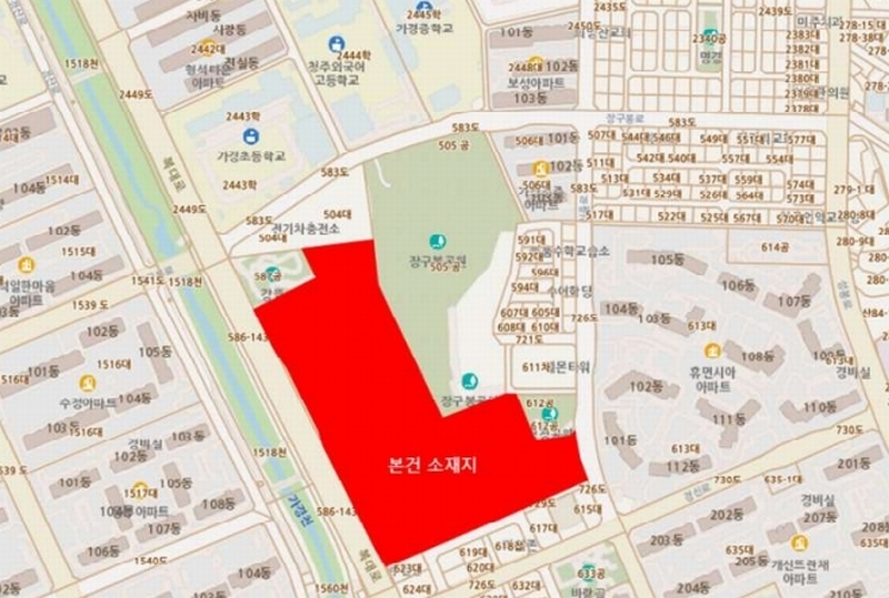 2025타경51272 충청북도 청주시 서원구 신율로 43, 청주개신3주공아파트 306동 12층 1206호 아파트[공급32평형] 경매 이미지