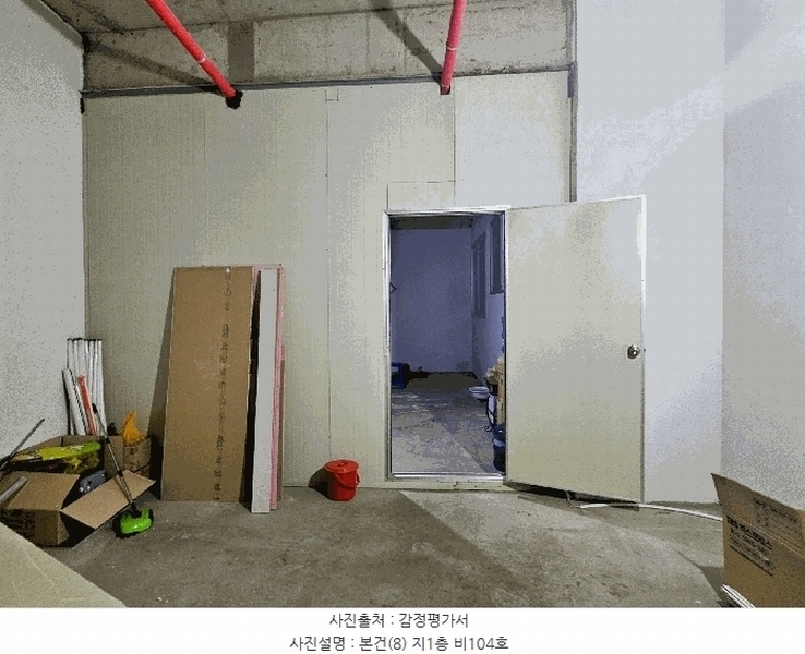 2025타경54824 경기도 용인시 기흥구 동백죽전대로 205, 구분건물 지1층 비104호 근린상가 경매 이미지