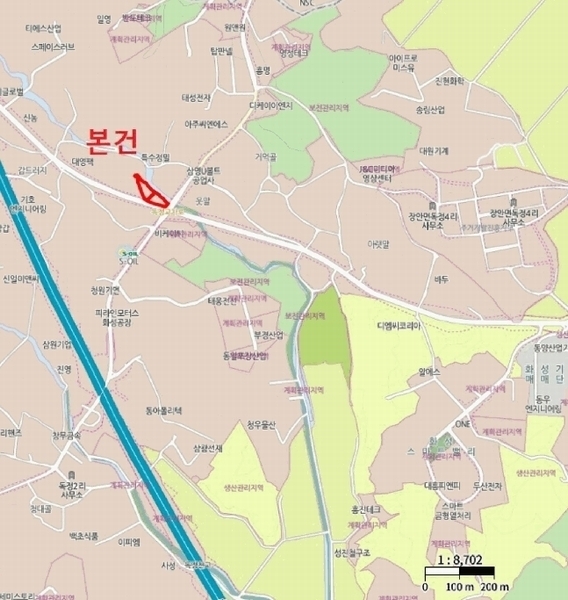 2025타경55311 경기도 화성시 장안면 독정리 654 공장 경매 이미지