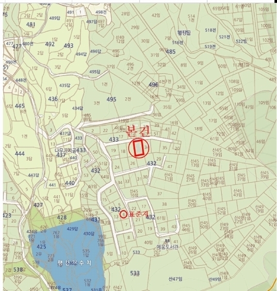 2025타경55408 경기도 용인시 처인구 양지면 평창리 433-9 주택 경매 이미지