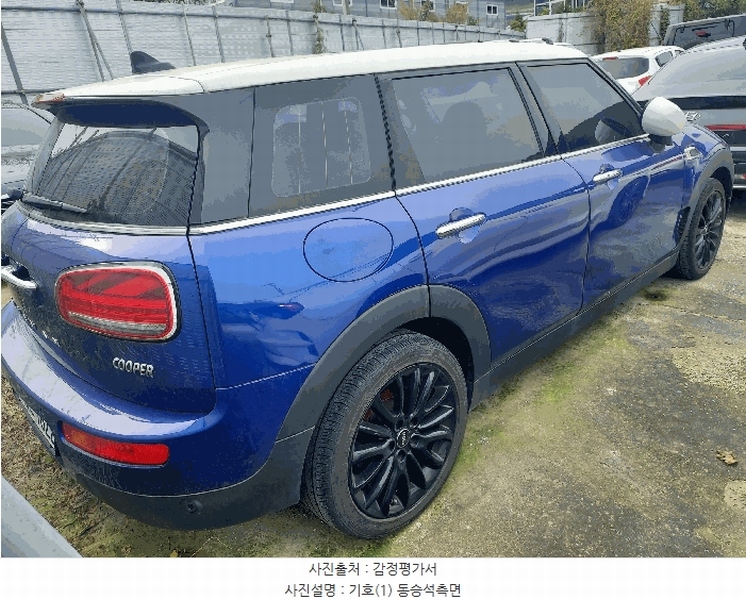 2025타경57189 경기도 화성시 서신면 상안리 351-1, 송산복합주차장내 MINI Cooper Clubman(17 18 19) 경매 이미지