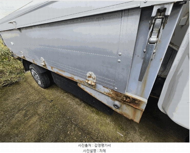2025타경58229 경기도 화성시 서신면 상안리 351-1, 송산복합주차장 봉고Ⅲ 1톤 EV 경매 이미지