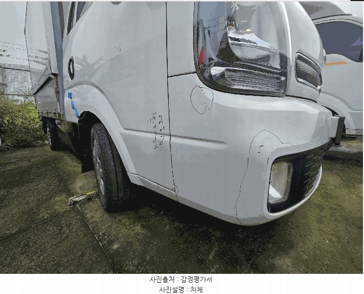2025타경58229 경기도 화성시 서신면 상안리 351-1, 송산복합주차장 봉고Ⅲ 1톤 EV 경매 이미지