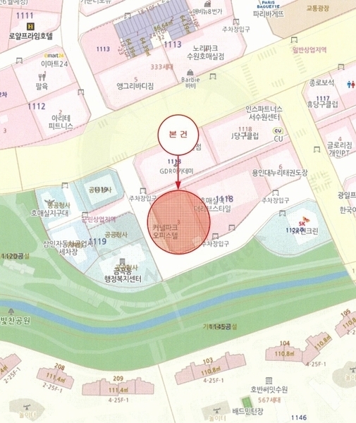 2023타경59935 경기도 수원시 권선구 금곡로196번길 15, 커낼파크 9층 914호 오피스텔[계약22평형] 경매 이미지