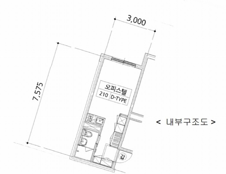 2024타경67001 경기도 화성시 동탄지성로 121, 동탄센트럴파크오피스텔 2층 210호 오피스텔[계약14평형] 경매 이미지