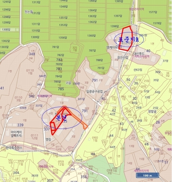 2024타경80325 경기도 화성시 장안면 사곡리 335-2 공장 경매 이미지