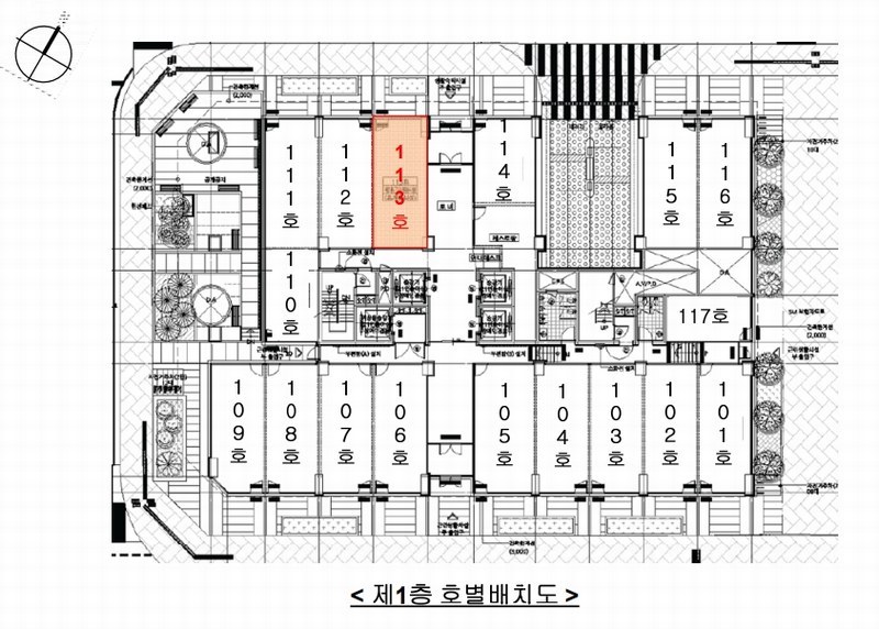 2024타경88701 경기도 화성시 병점노을8로 4경기도 화성시 병점노○○○○, 오렌지카운티 1층 113호오렌지카○○ 근린상가 경매 이미지