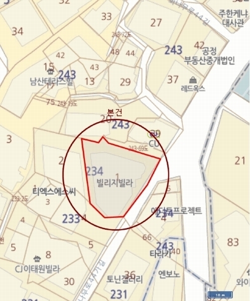 2025타경51334 서울특별시 용산구 이태원동 234-1 다세대(빌라)[공급54평형] 경매 이미지