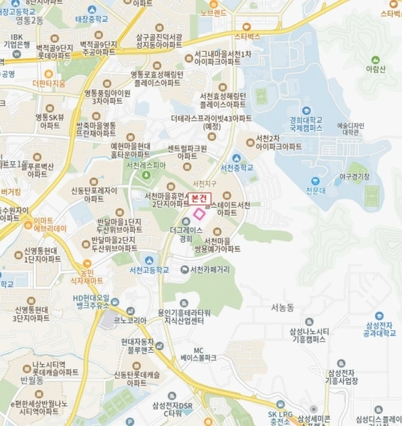 2025타경50864 경기도 용인시 기흥구 서천로127번길 11-5, 경희마크329 1층 116호 근린상가 경매 이미지