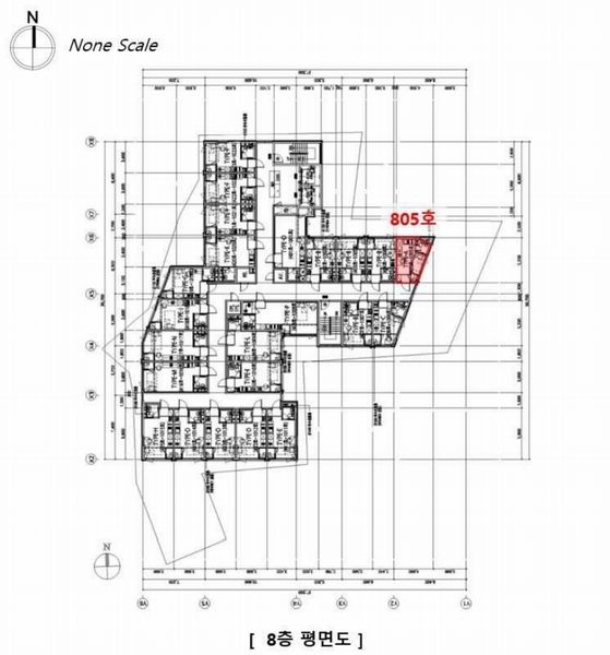 2025타경54351 경기도 수원시 팔달구 세지로 279-1, 포레스트 8층 805호 아파트 경매 이미지