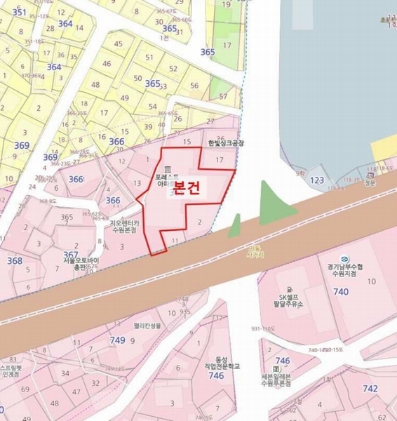 2025타경54351 경기도 수원시 팔달구 세지로 279-1, 포레스트 8층 805호 아파트 경매 이미지