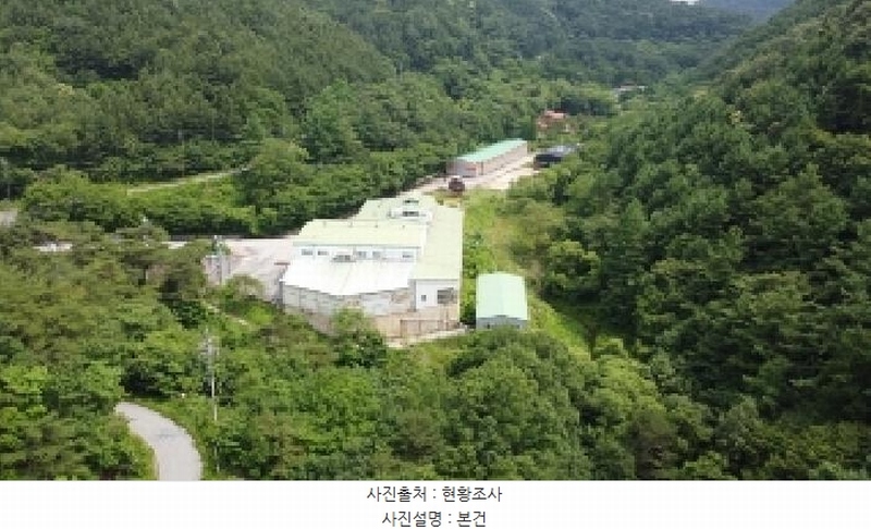 2025타경51369 충청북도 괴산군 문광면 광덕리 595-2 공장 경매 이미지