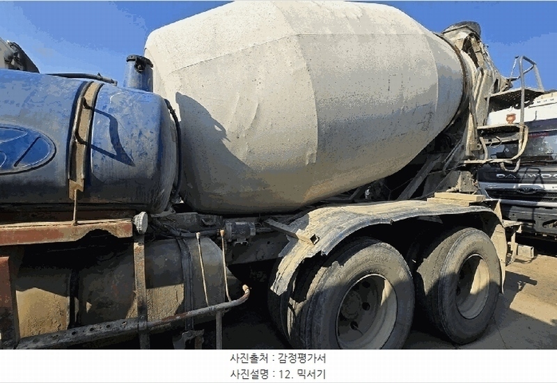 2025타경58634 경기도 화성시 서신면 상안리 351-1, 송산복합주차장 콘크리트 믹서트럭 경매 이미지