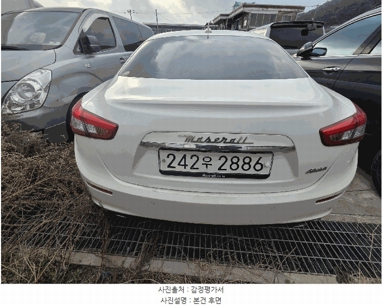 2025타경59119 경기도 화성시 서신면 상안리 350, 송산복합주차장 마세라티 기블리 디젤 경매 이미지