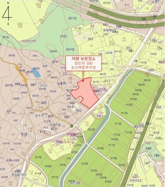 2025타경59119 경기도 화성시 서신면 상안리 350, 송산복합주차장 마세라티 기블리 디젤 경매 이미지