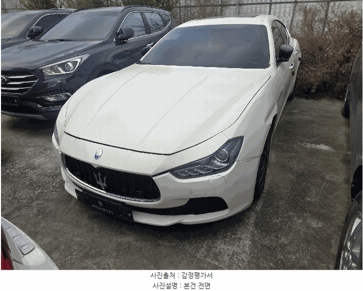 2025타경59119 경기도 화성시 서신면 상안리 350, 송산복합주차장 마세라티 기블리 디젤 경매 이미지