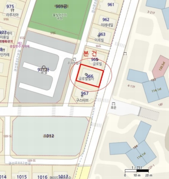 2023타경11834 경기도 수원시 영통구 신동 966 근린주택 경매 이미지