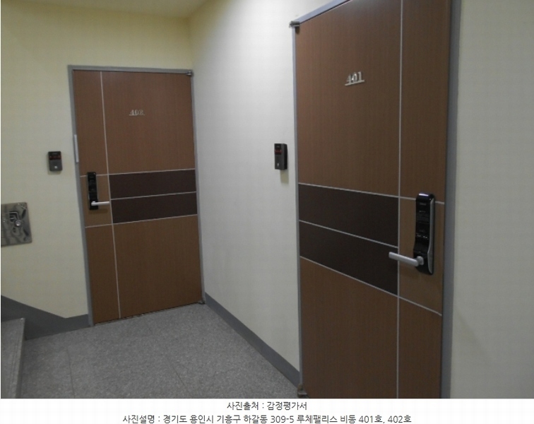 2024타경718 경기도 용인시 기흥구 덕영대로2033번길 42-21, 루체팰리스 비동 4층 402호 다세대(빌라) 경매 이미지