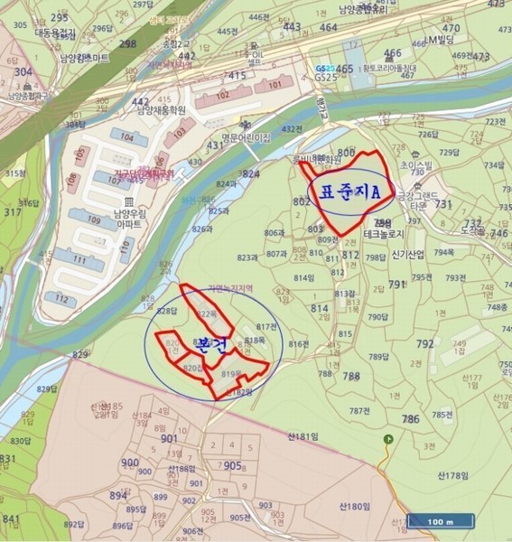 2024타경4154 경기도 화성시 남양읍 남양리 822 목장용지 경매 이미지