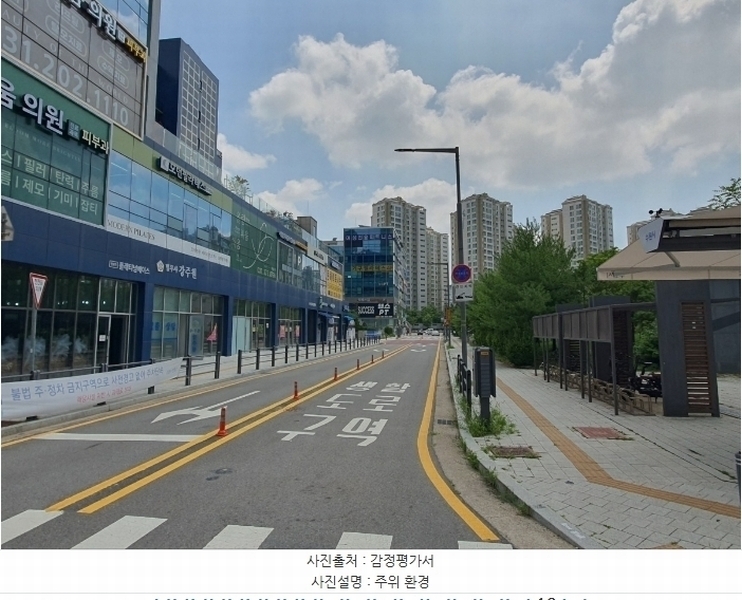 2024타경6754 경기도 수원시 영통구 덕영대로 1470, 망포역플래티넘베이스주건축물 제1동 1층 125호 근린상가 경매 이미지