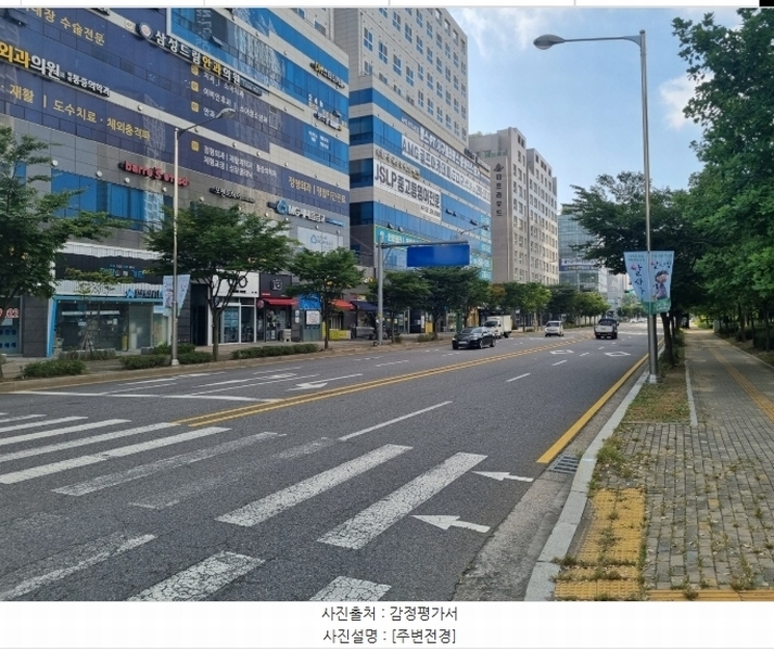 2024타경9289 경기도 수원시 권선구 호매실로104번길 24-43, 호매실중앙파크뷰 주건축물1동 5층 517호외3개호 근린상가 경매 이미지